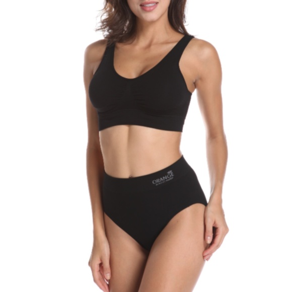Orange Fashion Village Other - Bamboo Sports Bra Orange Fashion Village Other - Bamboo Sports Bra